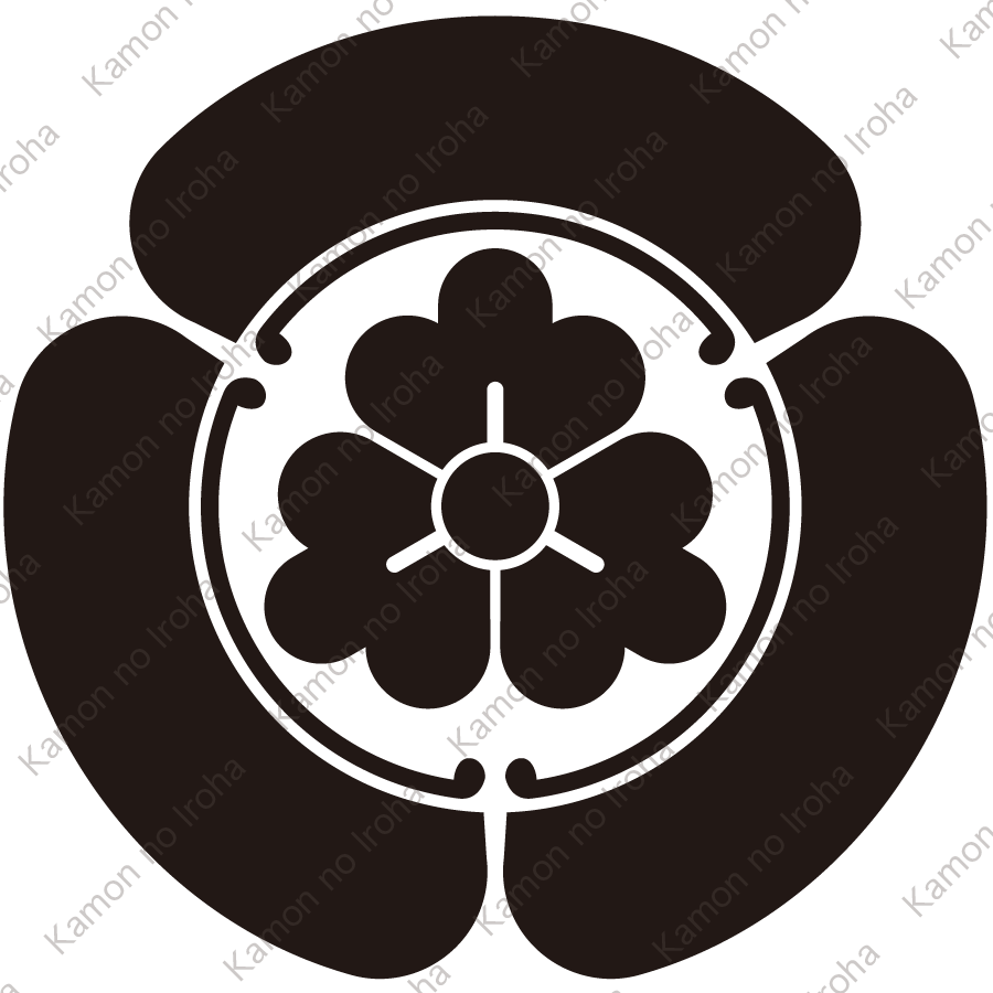 三つ瓜に三つ唐花紋